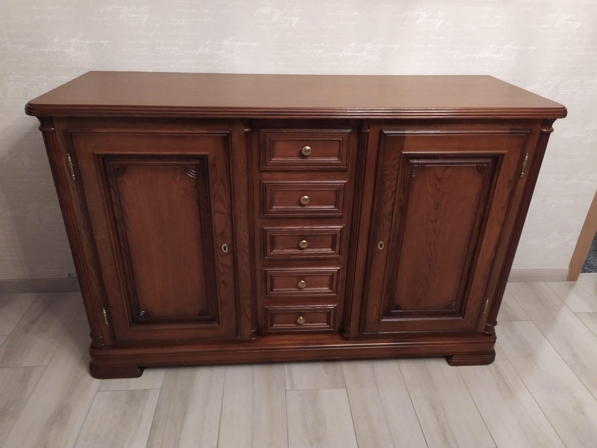 Meubelrenovaties Eiken Wandmeubel