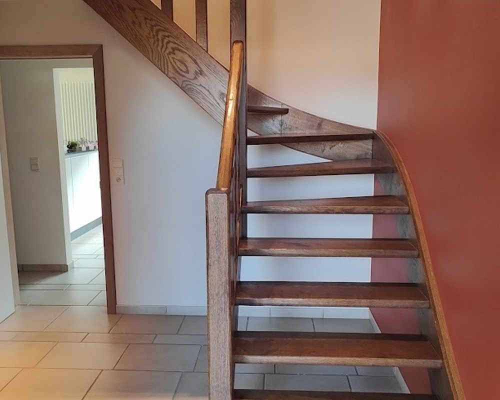 Traprenovaties Naturel Afwerking voor