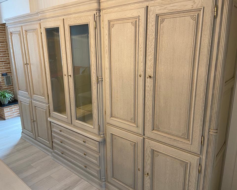 Meubelrenovaties Eiken Wandkast voor